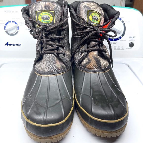 Crater Ridge Whitetail II Duck Boots Camo Hunting Waterproof Snow Men’s Size 13 - Picture 1 of 11